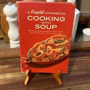 Vintage Campbell Cookbook “Cooking  with Soup” 1970 Edition